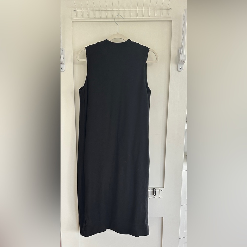 Cos long black vest